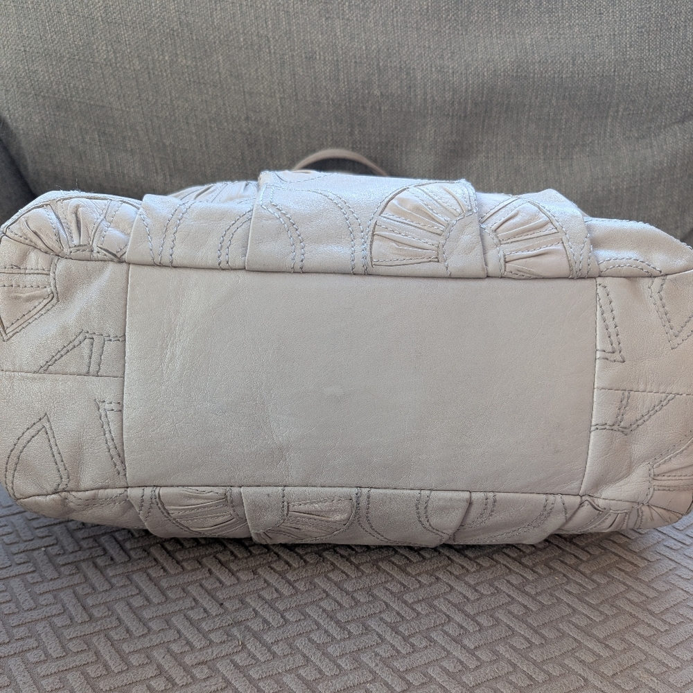 Coach Madison Embellished Leather Op Art Maggie Style 16504 Shoulder Bag EUC - Picture 10 of 11